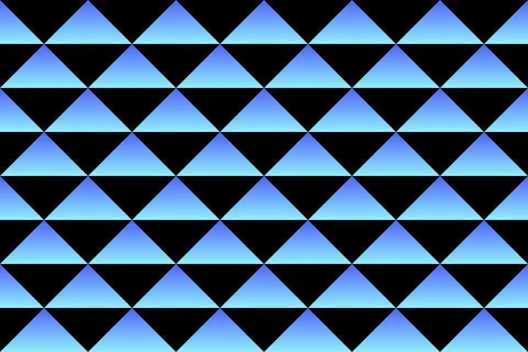 Blue Colors Geometric Pattern Geometric Background Triangle Shapes and Designs Illustrazione stock