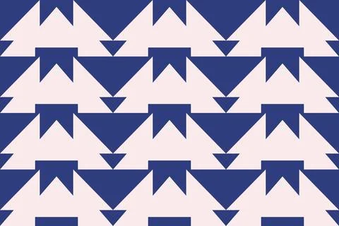 Blue Colors Geometric Pattern Geometric Background Triangle Shapes and Designs Иллюстрация