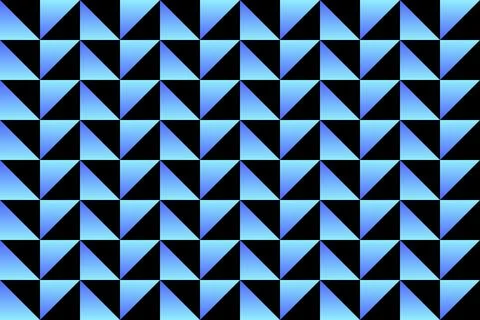 Blue Colors Geometric Pattern Geometric Background Triangle Shapes and Designs 库存插图