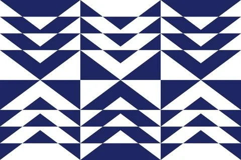 Blue Colors Geometric Pattern Geometric Background Triangle Shapes and Designs Stock Illustration