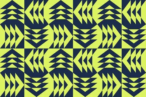 Blue Colors Geometric Pattern Geometric Background Triangle Shapes and Designs Ilustración de archivo