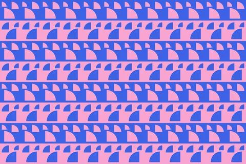 Blue Colors Geometric Pattern Geometric Background Circle Shapes and Designs Illustrazione stock