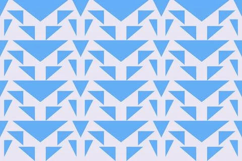 Blue Colors Geometric Pattern Geometric Background Triangle Shapes and Designs Ilustración de archivo