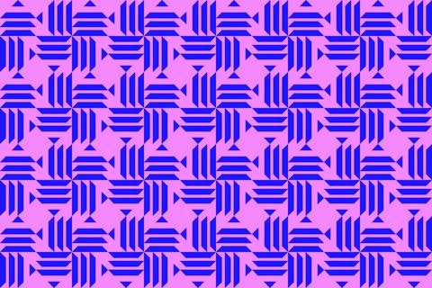 Blue Colors Geometric Pattern Geometric Background Triangle Shapes and Designs Illustrazione stock