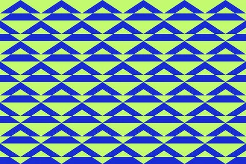 Blue Colors Geometric Pattern Geometric Background Triangle Shapes and Designs 库存插图