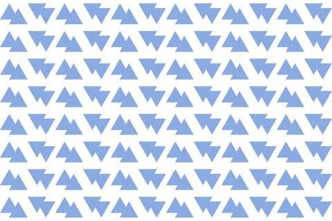 Blue Colors Geometric Pattern Geometric Background Triangle Shapes and Designs 库存插图