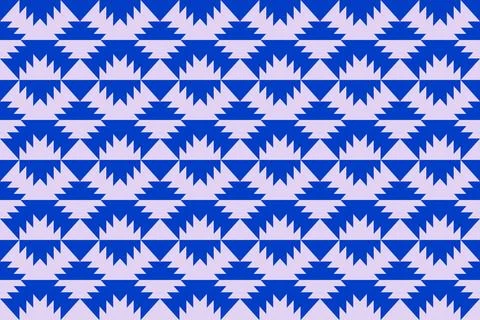 Blue Colors Geometric Pattern Geometric Background Triangle Shapes and Designs Stockillustratie
