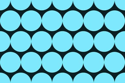 Blue Colors Geometric Pattern Geometric Background Circle Shapes and Designs Stock Illustration