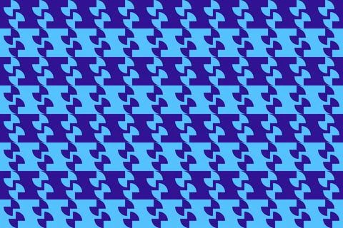 Blue Colors Geometric Pattern Geometric Background Circle Shapes and Designs Stockillustratie