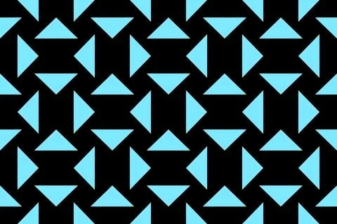 Blue Colors Geometric Pattern Geometric Background Triangle Shapes and Designs 스톡 일러스트