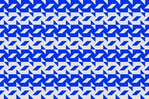 Blue Colors Geometric Pattern Geometric Background Triangle Shapes and Designs Stock Illustration