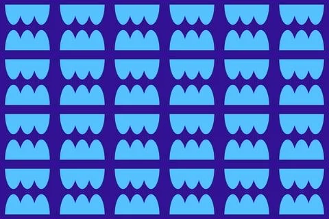 Blue Colors Geometric Pattern Geometric Background Circle Shapes and Designs Stock Illustration