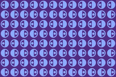 Blue Colors Geometric Pattern Geometric Background Circle Shapes and Designs Stock Illustration