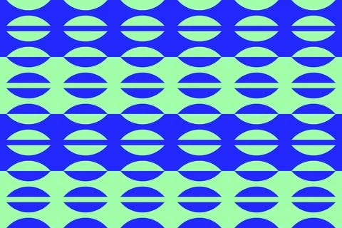 Blue Colors Geometric Pattern Geometric Background Circle Shapes and Designs 库存插图