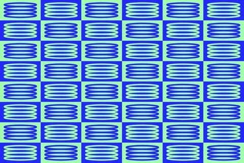 Blue Colors Geometric Pattern Geometric Background Circle Shapes and Designs Illustrazione stock