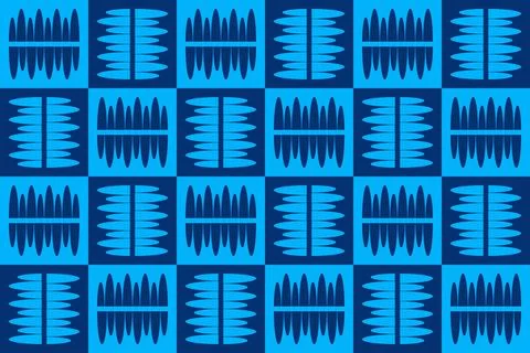 Blue Colors Geometric Pattern Geometric Background Circle Shapes and Designs 스톡 일러스트