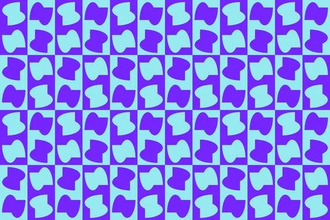 Blue Colors Geometric Pattern Geometric Background Circle Shapes and Designs Illustrazione stock