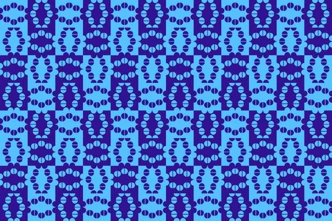 Blue Colors Geometric Pattern Geometric Background Circle Shapes and Designs Illustrazione stock
