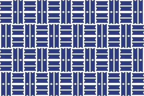 Blue Colors Geometric Pattern Geometric Background Circle Shapes and Designs イラスト素材