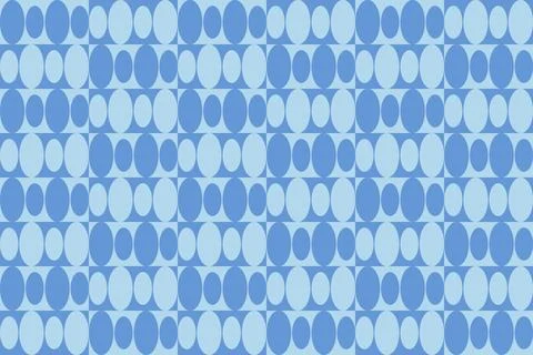 Blue Colors Geometric Pattern Geometric Background Circle Shapes and Designs Stock Illustration
