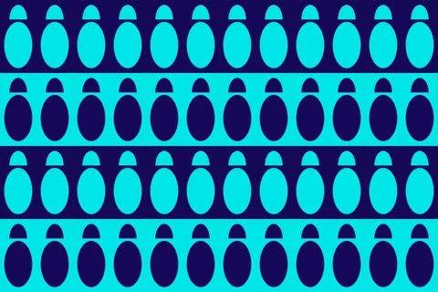 Blue Colors Geometric Pattern Geometric Background Circle Shapes and Designs Illustrazione stock