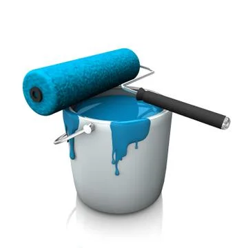 Blue colour Stock Illustration