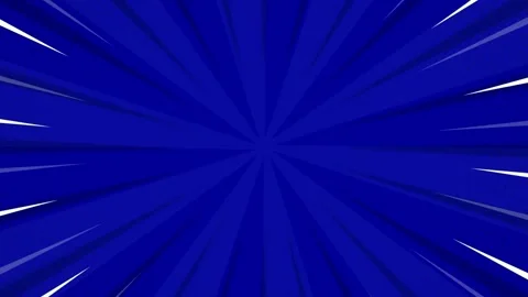 Blue Comic Book Speed Lines Zoom Background - HD Video Stock Footage 339247935