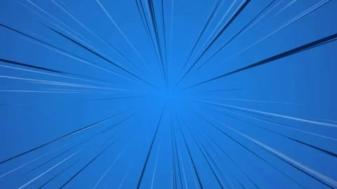 Blue comic book style abstract speed lines motion background loop. Stock Footage 321937404