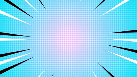 Blue Comic Style Animated Background Stock Footage 318257568