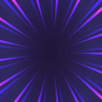 Blue comic zoom with lines and dots - Vector 库存插图