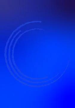 Blue concentric arc circle abstract background with gradient effect 库存插图