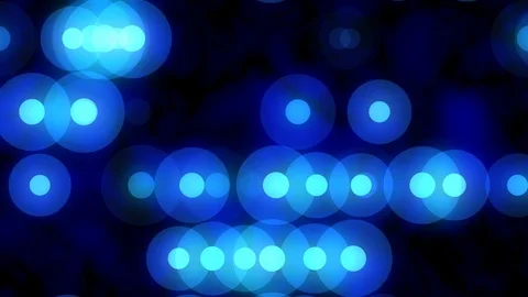 Blue Concentric Lights Abstract Motion Background Loop Stock Footage 102339268
