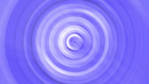 Blue Concentric Rings Video stock 290959616