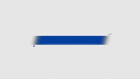 Blue concise name bar animation Stock Footage 243719191
