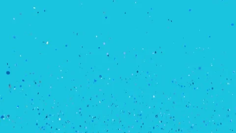 Blue confetti on a blue background Stock Footage 85115163