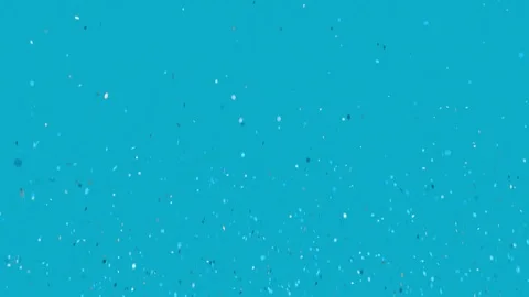Blue confetti on a blue background Stock Footage 85115736