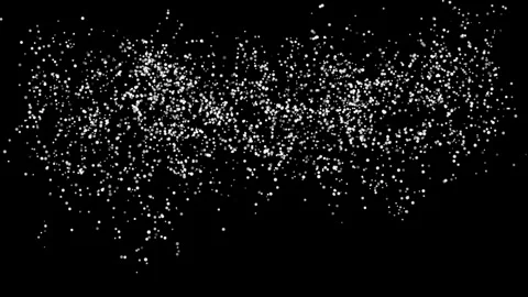 Blue confetti explosion Black, Green screen and Matte Channel Stock Footage 279875062