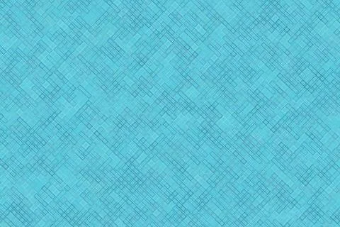 Blue confetti falling on a bright blue background Stock Photos