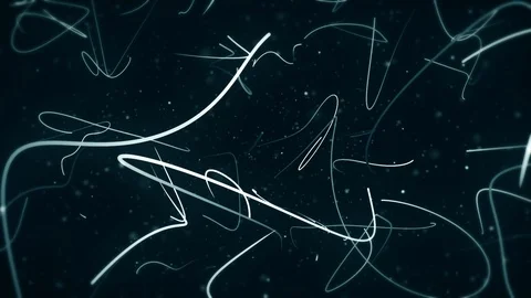 Blue Connection structure Abstract Backround Stock Footage 113574798