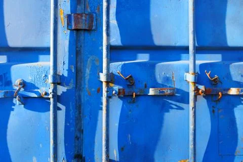 Blue Container Stock Photos