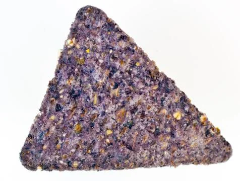 Blue corn chip Fotos de archivo