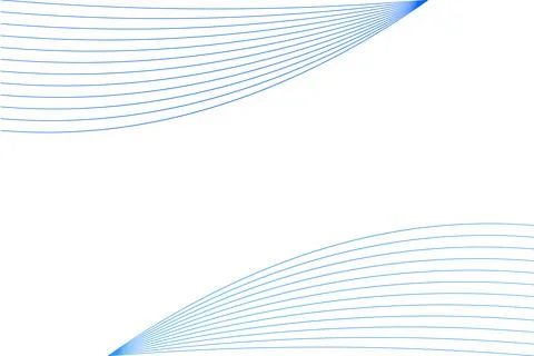 Blue Corner Wave Vector Background Stockillustratie