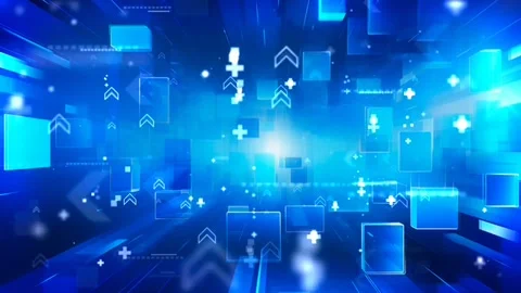 Blue Corporate Background Loop | Stock Video | Pond5