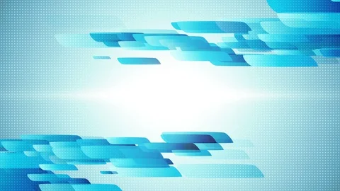 Blue corporate moving abstract background on white Stock Footage 88959856