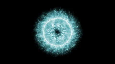 Blue cosmic object Stockbeeldmateriaal 53833569