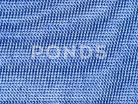 The blue cotton fabric texture pattern. Stock Photos