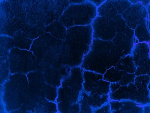 Blue crack ground Illustrazione stock
