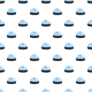 Blue cracked glass dome pattern seamless background 스톡 일러스트