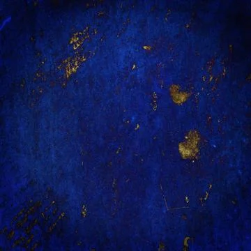 Blue cracked wall Stock Photos