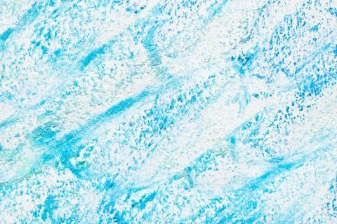 Blue crayon Stock Photos